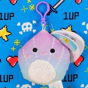 Squishmallow Shauna The Seashell 3.5" UltraSoft Stuffed Sealife Toy Plush NWT